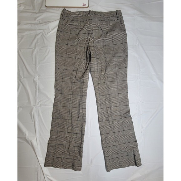 Womens Anne Klein brown plaid dress pants, size 4 - Picture 6 of 6